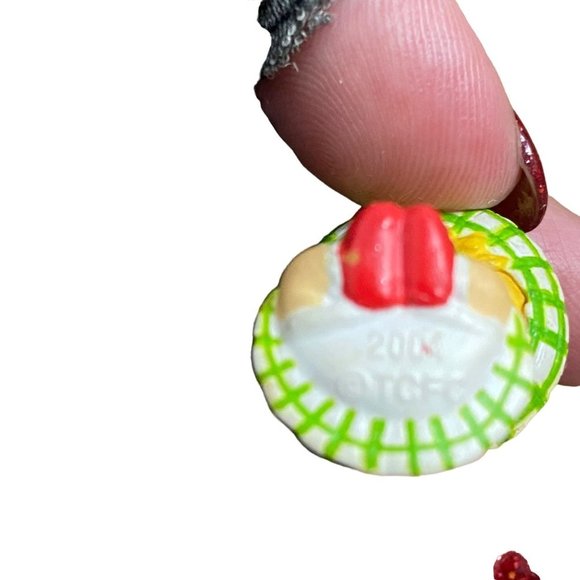 Rare 2004 Strawberry Shortcake Miniature Mini Apple Dumpling Figure Ornament 1.2 - Picture 2 of 3